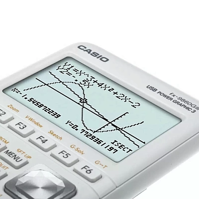 Калькулятор графический CASIO FX-9860GIII-W-ET (FX-9860GIII-W-ET)