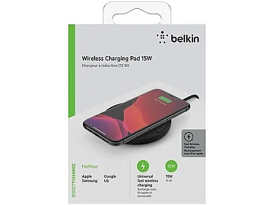 Беспроводное зарядное устройство Belkin 15W (WIA002vfBK)  