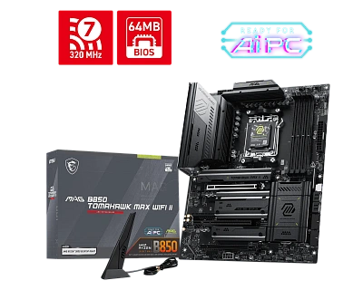 Материнская плата MSI MAG B850 TOMAHAWK MAX WIFI II (MAG B850 TOMAHAWK MAX WIFI II)