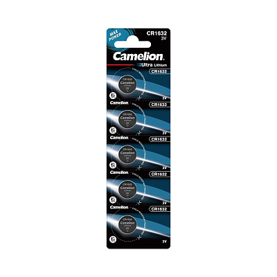 Батарейка CAMELION Lithium CR1632-BP5 (CR1632-BP5)