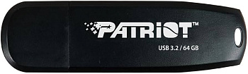 USB флеш-накопитель 64GB Patriot Xporter Core, USB 3.2, black (PSF64GXRB3U)