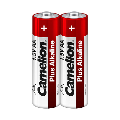 Батарейка CAMELION Plus Alkaline LR6-SP2 2 шт. в плёнке (LR6-SP2)