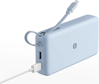Портативный внешний аккумулятор Power bank Xiaomi PB2067, 20000 mAh, 67W, Ice Blue (BHR08O8GL)