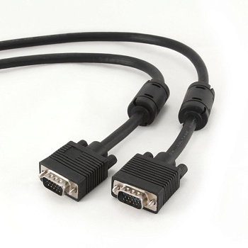 Кабель VGA Premium Cablexpert CC-PPVGA-6B, 15M/15M, 1.8м (CC-PPVGA-6B)