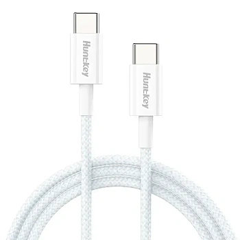 Кабель зарядки Huntkey HKCCC301204, USB-C to USB-C, 1.2M, 60W (HKCCC301204)