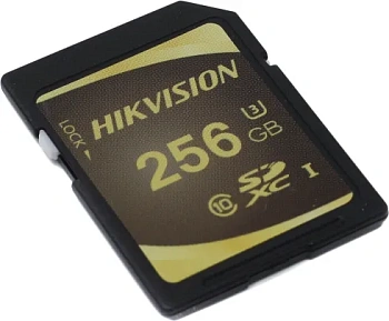 Карта памяти SecureDigital 256GB Hikvision,SDXC Class 10 (HS-SD-P10/256G)