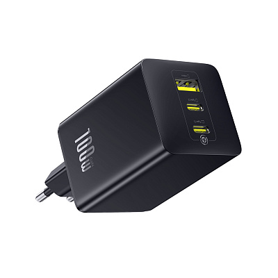 Адаптер питания Baseus EnerFill FE11 2C+U 100W Black (P10182102123-00)