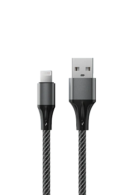 Кабель Accesstyle AL24-F100LED Black-Gray AL24-F100LED Black-Gray (AL24-F100LED Black-Gray)