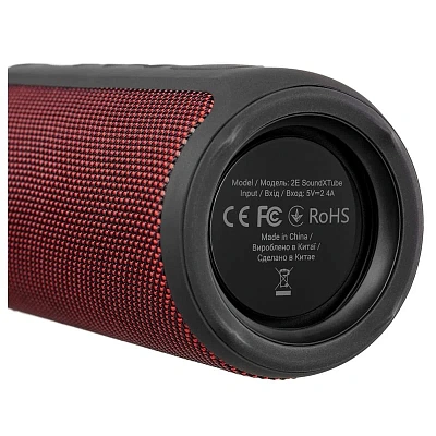 Портативная акустика 2E SoundXTube Red (2E-BSSXTWRD) (2E-BSSXTPWRD)