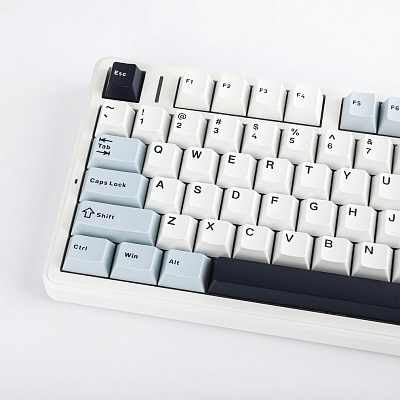 Клавиатура AULA F99 Gray Wood V3 White-blue-purple (F99 G/W3 WBP)