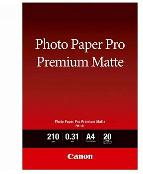 Матовая фотобумага Canon PM-101 A4 20SH (8657B005AA)
