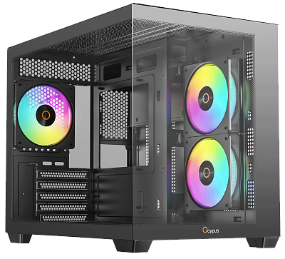 Корпус Ocypus Gamma C54 BK ARGB - Черный (Gamma-C54-BKD300XX-GL)