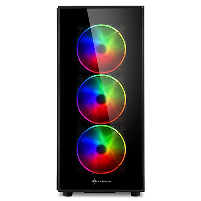 Корпус ПК без БП Sharkoon TG5 PRO RGB 