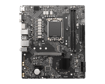 Материнская плата MSI PRO H610M-G, LGA1700, 2xDDR5, mATX (PRO H610M-G)