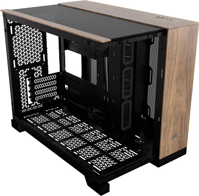 Корпус Corsair 2500X, Black - Walnut Wood (CC-9011286-WW)