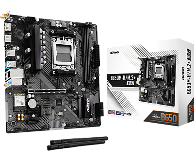 Материнская плата ASRock B650M-H/M.2+ WIFI (B650M-H/M.2+ WIFI)