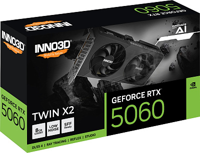 Видеокарта INNO3D GeForce RTX 5060 TWIN X2 (N50602-08D7-195071N)