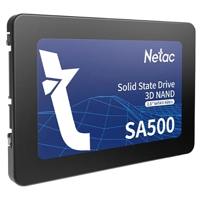 Твердотельный накопитель SSD 128Gb, SATA, Netac SA500  (NT01SA500-128-S3X)