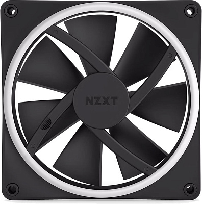 Кулер для компьютерного корпуса NZXT F140 RGB DUO Black (RF-D14SF-B1)