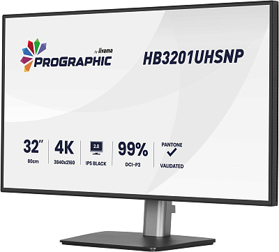 Монитор iiyama ProGraphic HB3201UHSNP-B1 31.5" - Black (HB3201UHSNP-B1)