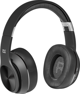 Наушники-гарнитура беспроводные Defender FreeMotion B540 черный, BT (63540)