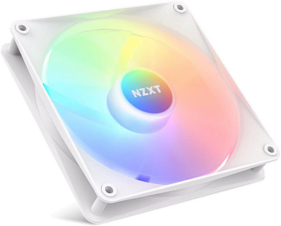 Кулер для компьютерного корпуса NZXT F140 RGB Core White (RF-C14SF-W1)