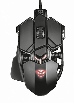 Игровая мышь  Trust GXT138 X-RAY Illuminated черная (22089)