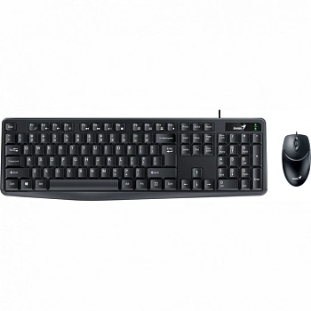 Клавиатура Genius KM-170, Black, + мышь DX-125 (31330006403/31330006415)