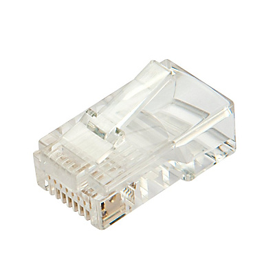 Коннектор RJ-45 телекоммуникационный (UTP RJ-45)