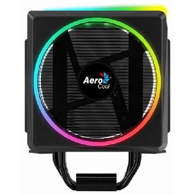 Кулер Aerocool Cylon 4 ARGB PWM 4P, S775/1700/115X/2011/2066/AM4, 145W,12cm,4pin,Al,800-1800rpm,26dB (CYLON 4 ARGB PWM 4P/S1700)