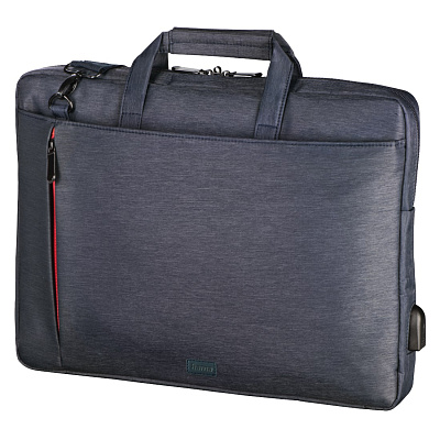 Сумка для ноутбука Hama Manchester, 17.3", blue (00216582)