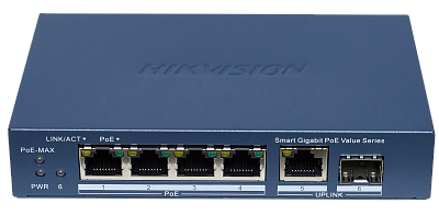 Коммутатор Hikvision DS-3E1506P-EI/M-4P1T1F (DS-3E1506P-EI/M-4P1T1F)