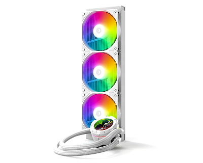 Система жидкостного охлаждения ID-Cooling SL360 XE White (ID-CPU-SL360 XE WHITE/1700)