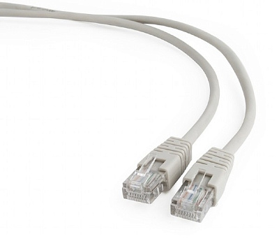Патч-корд UTP Cablexpert PP12-3M кат.5e, 3м, литой, многожильный (серый) (PP12-3M)
