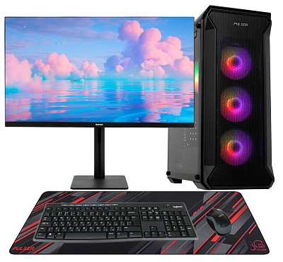 Системный блок PULSER Extreme 111M + Монитор 27" Sanc M2753FVF + Клавиатура мышь (Extreme 111M)