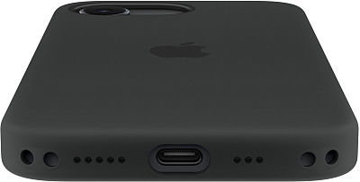Чехол для iPhone 17e Silicone Case with MagSafe - Black,Model A3646 (MHWD4ZM/A)