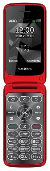 Мобильный телефон TeXet TM-408 Red (TM-408/RED)
