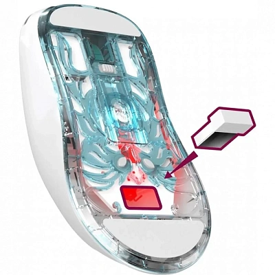 Мышь Defender Fame GM-516, White, (52516)