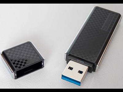 USB Флеш 8GB 3.0 Transcend TS8GJF780 черный (TS8GJF780)