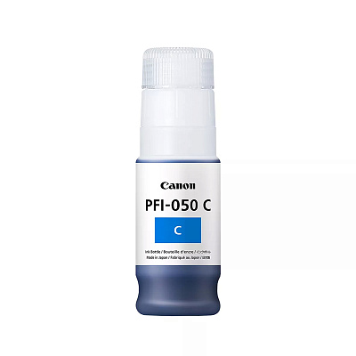Чернила пигментные Canon Pigment Ink PFI-050 Cyan (для TC20/TC20M) (5699C001AA)