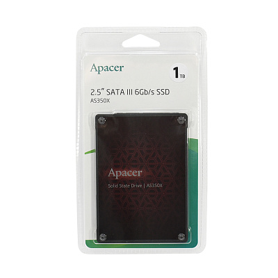 Твердотельный накопитель SSD Apacer AS350X 1TB SATA (AP1TBAS350XR-1)
