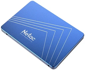 Твердотельный накопитель SSD 512Gb, SATA 6 Gb/s, Netac N600S, 2.5", 3D TLC, 540R/490W (NT01N600S-512G-S3X)