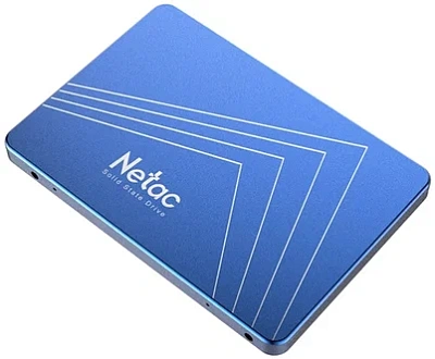 Твердотельный накопитель SSD 512Gb, SATA 6 Gb/s, Netac N600S, 2.5", 3D TLC, 540R/490W (NT01N600S-512G-S3X)