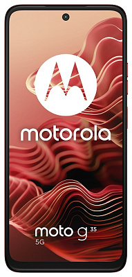 Смартфон Motorola moto g35, 256 GB, Guava Red (PB3J0034KZ)