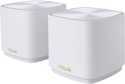 Беспроводная MESH-система ASUS XD4 PLUS (W-2-PK) (90IG07M0-MO3C20)