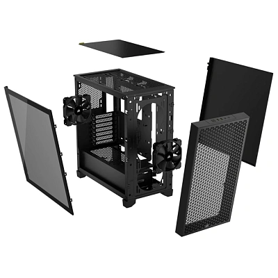 Корпус Corsair 3000D AirFlow Tempered Glass Black (CC-9011251-WW)