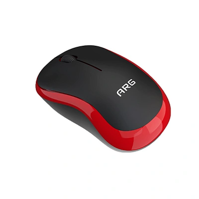 Мышь беспроводная ARG MO2W, Black-Red (MO2W-BKR)