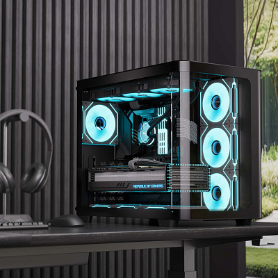 Корпус AeroCool P500C (P500C-G-BK-V1)