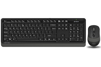 Клавиатура + мышь A4Tech Fstyler FG1010S, Black-Grey, (FG1010S/ GREY)