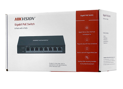 Коммутатор Hikvision DS-3E0508P-O (DS-3E0508P-O)